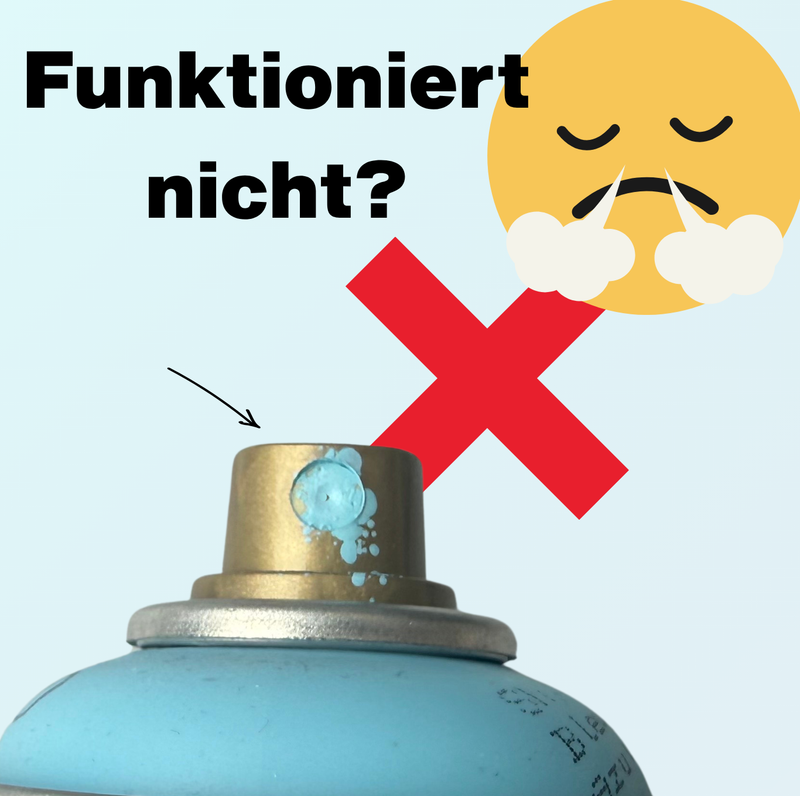 Sprühdose verstopft, was tun? Die häufigsten Gründe & Lösungen
