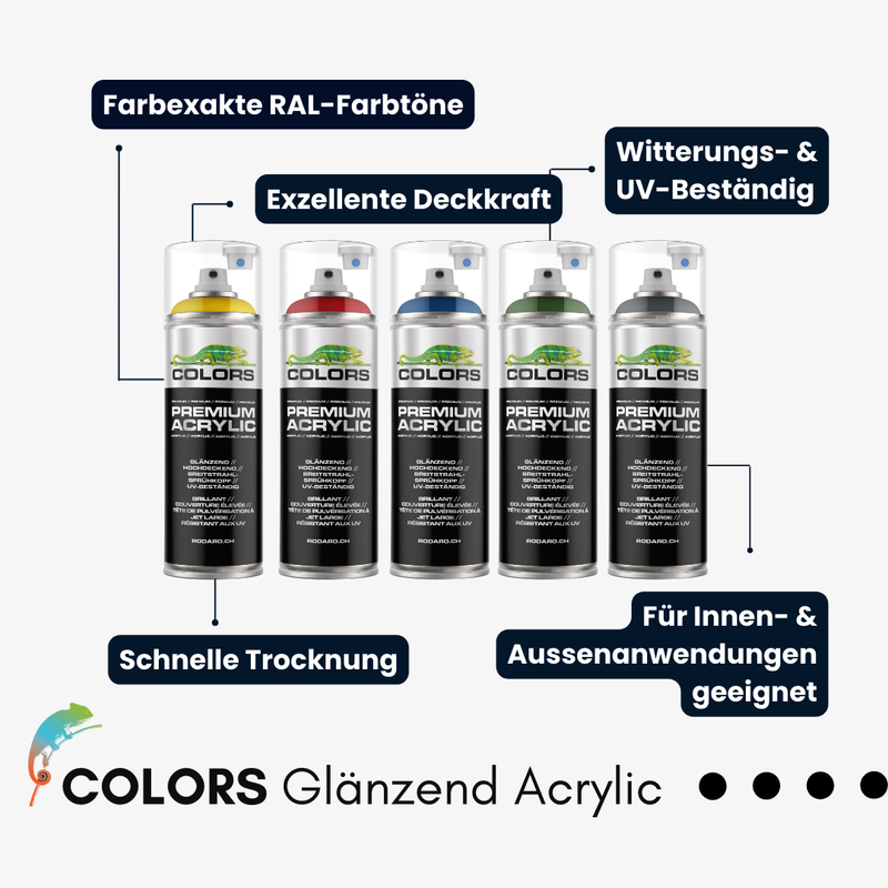 Laden Sie das Bild in Galerie -Viewer, COLORS Premium Acrylic Sprühlack - 400ml Spraydose