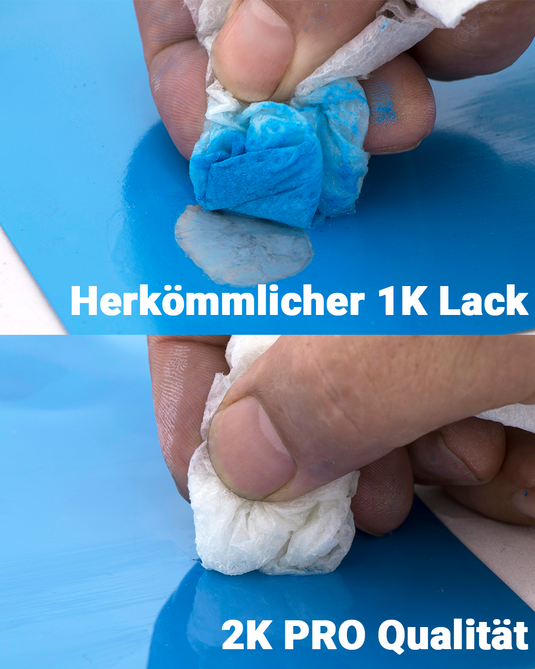 Benzin- und lösemittelfeste 2K-PRO Qualität