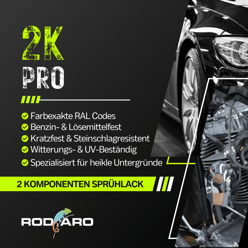 Laden Sie das Bild in Galerie -Viewer, 2K Spraydose 250ml - 2 Komponenten Sprühlack | 2K - PRO - xenial - shop.de