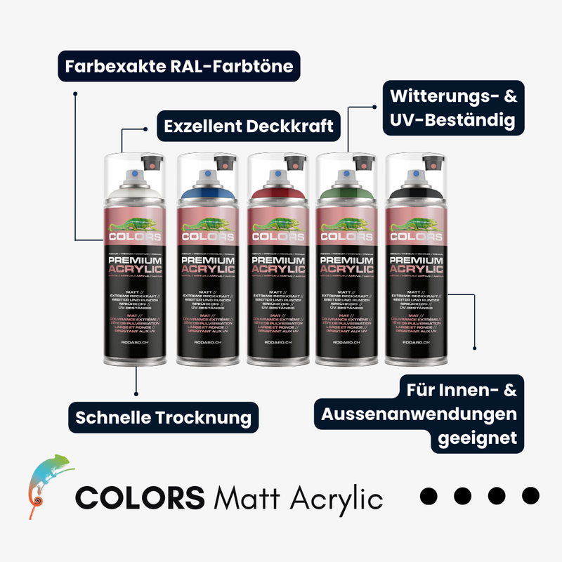 Laden Sie das Bild in Galerie -Viewer, COLORS Premium Acrylic Sprühlack - 400ml Spraydose