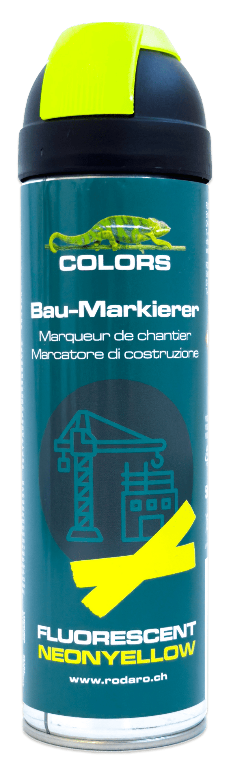 Laden Sie das Bild in Galerie -Viewer, COLORS Baumarkierer 360° 500ml Fluo Spraydose - xenial - shop.de