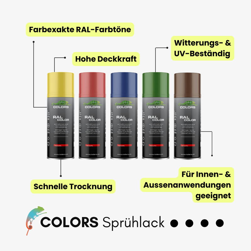 Laden Sie das Bild in Galerie -Viewer, COLORS Sprühlack - 400ml Spraydose - xenial - shop.de