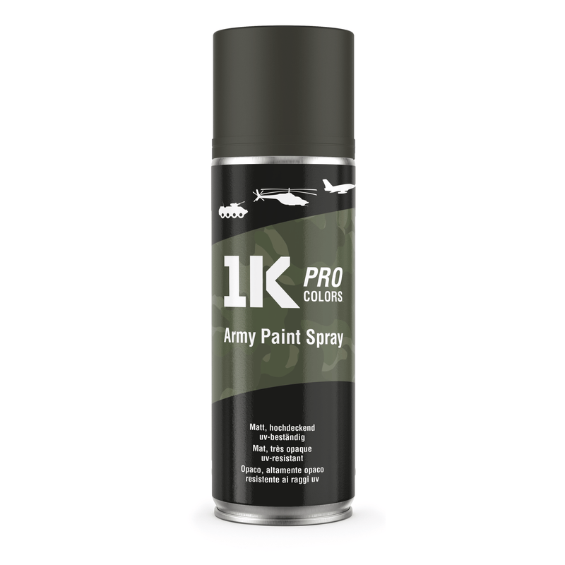 Laden Sie das Bild in Galerie -Viewer, Militär - Farbspray Army 1K PRO – 400ml Spraydose matt - xenial - shop.de