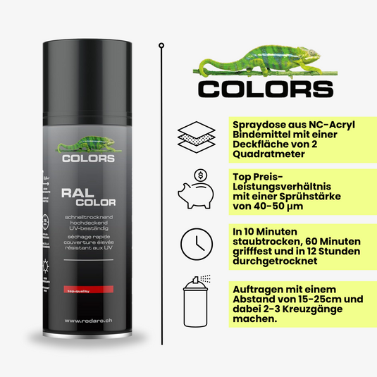 COLORS Sprühlack - 400ml Spraydose