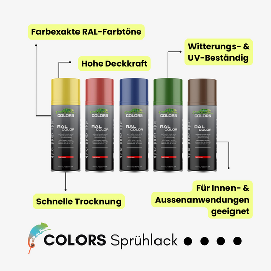 COLORS Sprühlack - 400ml Spraydose