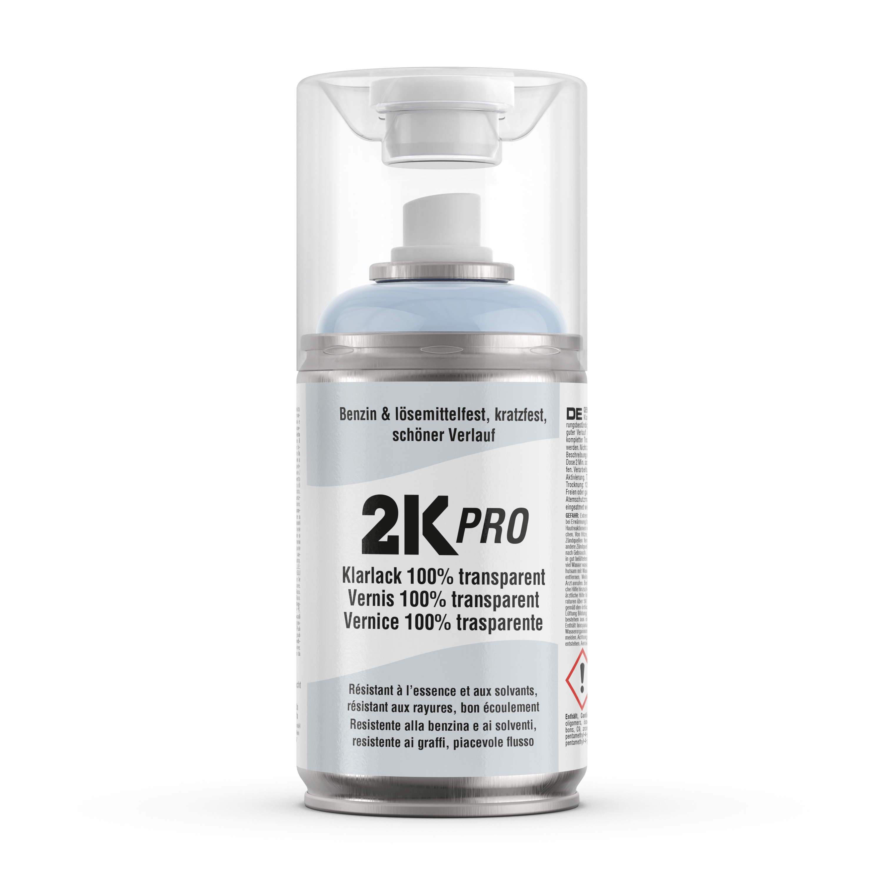 2K Spraydose 250ml - 2 Komponenten Sprühlack | 2K - PRO - xenial - shop.de