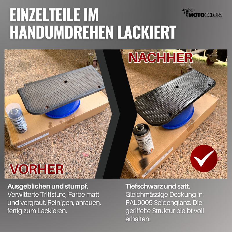 Laden Sie das Bild in Galerie -Viewer, MotoColors Wohnwagen- &amp; Camperlack 3 in 1 Farbe Sprühfarbe 400ml - Primer, Rostschutz, Lack
