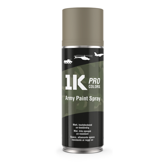 Militär-Farbspray Army 1K PRO – 400ml Spraydose matt