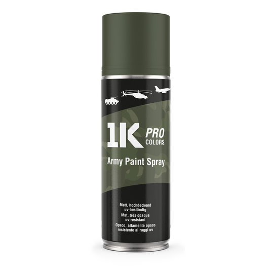 Militär-Farbspray Army 1K PRO – 400ml Spraydose matt