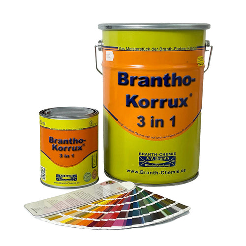 Brantho Korrux 3in1 Rostschutzfarbe - Primer, Rostschutz und Lack