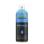 COLORS Premium Indoor wasserbasierte Sprühfarbe 400 ml Spraydose in Himalayablau matt