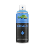 COLORS Premium Indoor wasserbasierte Sprühfarbe 400 ml Spraydose in Pastellblau matt