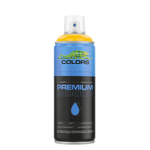 COLORS Premium Indoor wasserbasierte Sprühfarbe 400 ml Spraydose in Sonnengelb matt