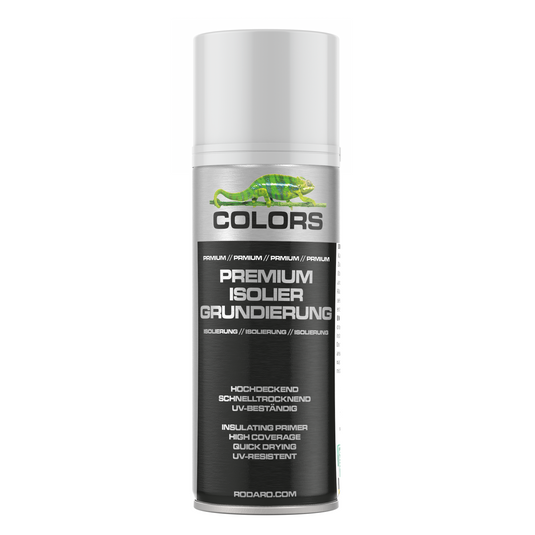 COLORS Spraylack Isoliergrundierung Isolierspray Weiss 400ml