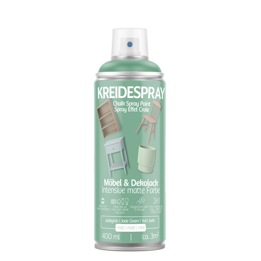 COLORS Kreidespray Möbel & Dekolack, Matte Kreidefarbe Sprühfarbe, 400ml Spraydose