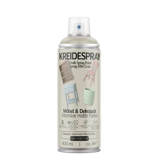COLORS Kreidespray Möbel & Dekolack, Matte Kreidefarbe Sprühfarbe, 400ml Spraydose