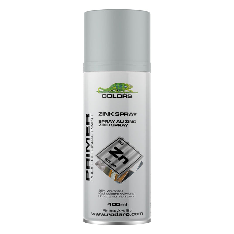 Laden Sie das Bild in Galerie -Viewer, COLORS Zinkspray Sprühlack grau - 400ml Spraydose
