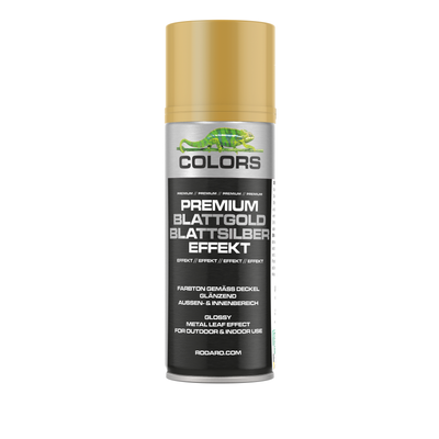 COLORS Spraylack Blattgold und Blattsilber Effekt Spraydose 400ml