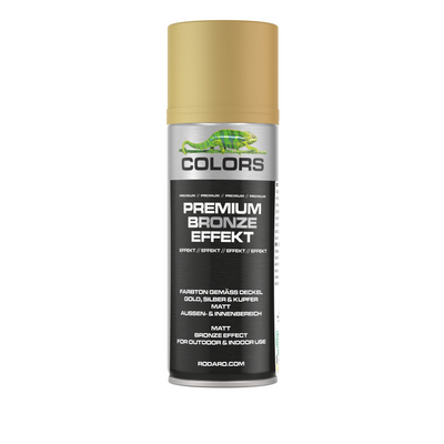 COLORS Premium Bronze Effekt – Effektlack Gold, Silber, Kupfer 400 ml