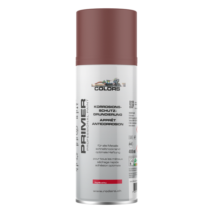 COLORS Korrosionsschutzgrundierung Sprühlack rotbraun - 400ml Spraydose