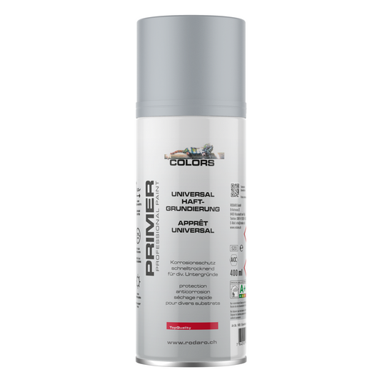 Colors Primer Universalgrundierung Sprühlack grau - 400ml Spraydose Haftgrundierung