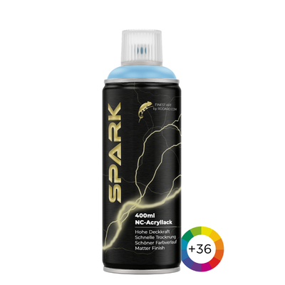 SPARK Sprühdose 400ml - Matte Farbe mit hoher Deckkraft