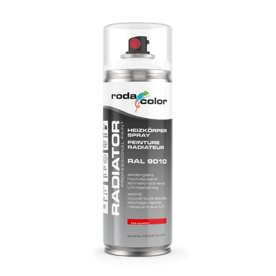 Heizkörperspray RAL9010 reinweiss Sprühlack - 400ml Spraydose - xenial - shop.de