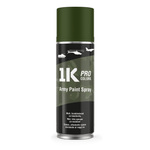 1K PRO Militär-Farbspray Army 400 ml Spraydose in RAL 6031 Waldgrün matt