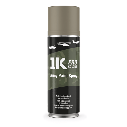 Militär - Farbspray Army 1K PRO – 400ml Spraydose matt - xenial - shop.de