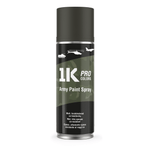 1K PRO Militär-Farbspray Army 400 ml Spraydose in RAL 6014 Olivegrün matt